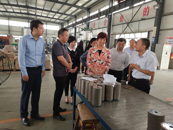 省人大常委會常務(wù)副主任、黨組書記王玲一行來湖北昌利公司視察