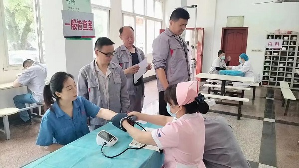 昌利金剛石工具公司開展“關(guān)愛員工健康”體檢活動(dòng)